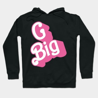 GBig Pink, Little big grand big reveal college sorority bid day Hoodie